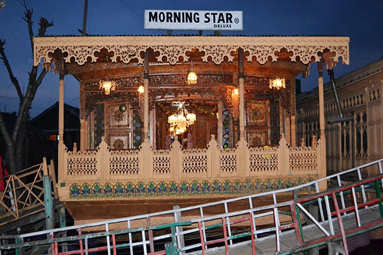 Готель Morning Star Group Of Houseboats Срінагар Екстер'єр фото